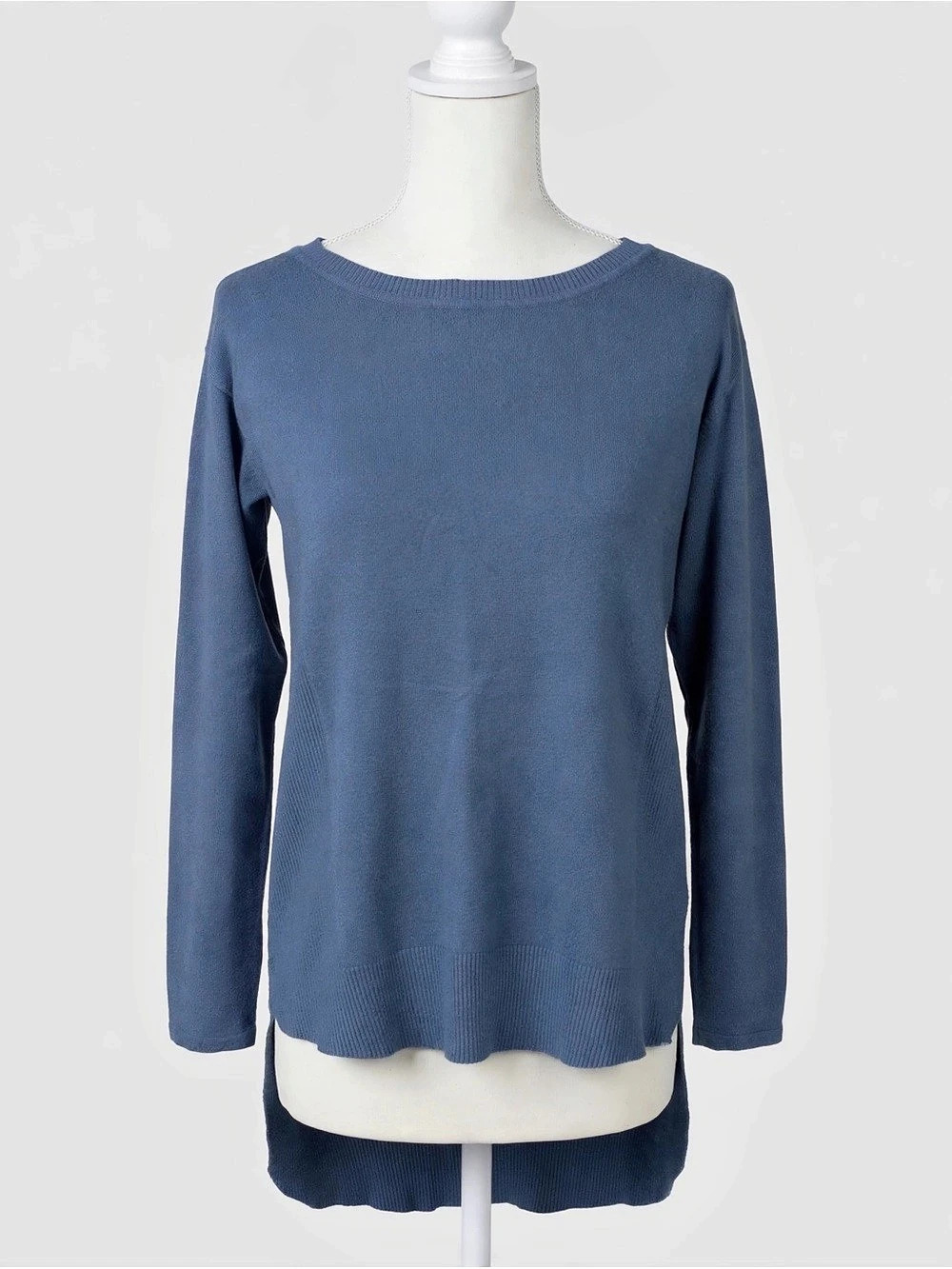 Women's Blue Crewneck Sweater